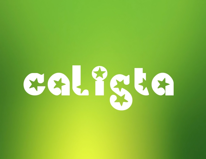 Pictures with names Calista Pictures with names Calista