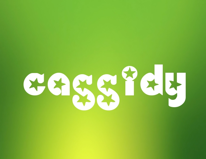 Pictures with names Cassidy Pictures with names Cassidy