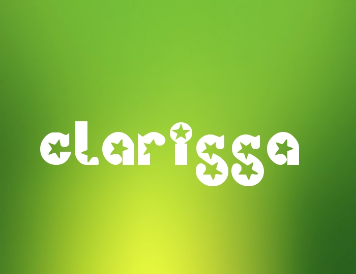 Pictures with names Images names CLARISSA