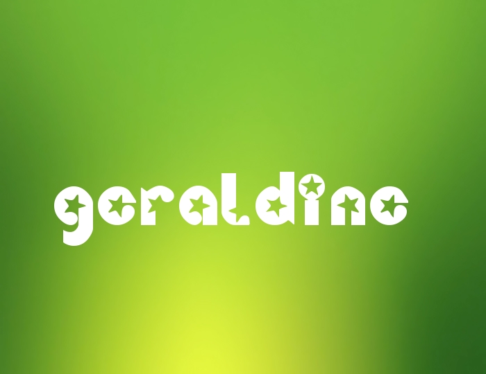 Pictures with names Geraldine Pictures with names Geraldine