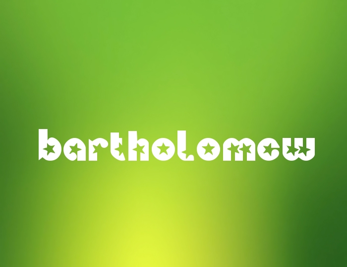 Pictures with names Bartholomew Pictures with names Bartholomew