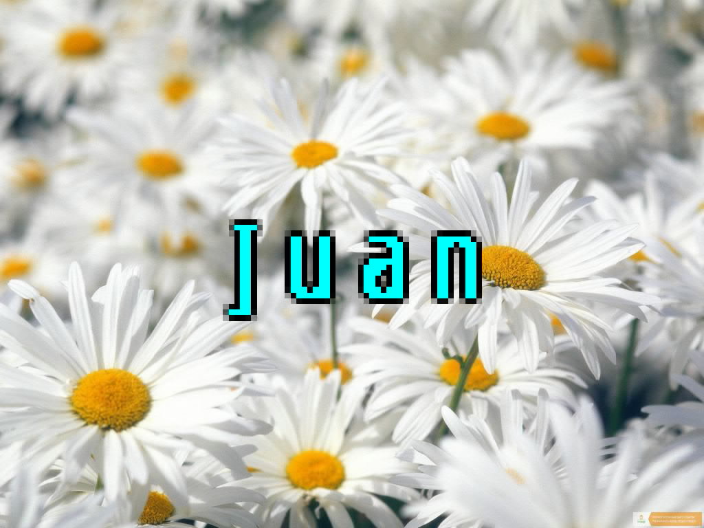 Pictures with names Juan