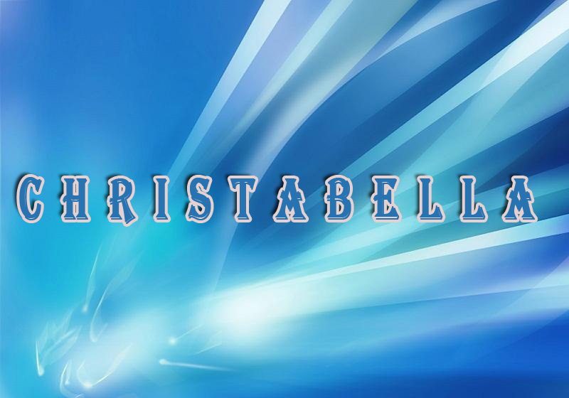 Pictures with names Christabella Pictures with names Christabella