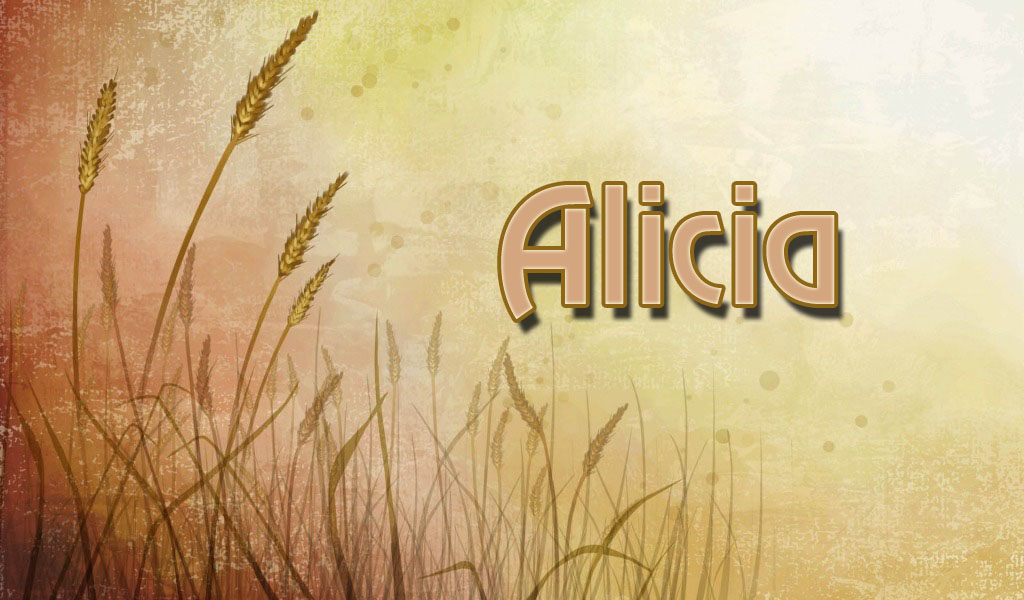 Pictures with names Alicia Pictures with names Alicia