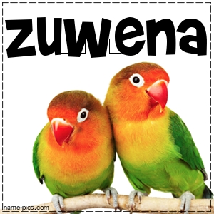 Pictures with names Zuwena