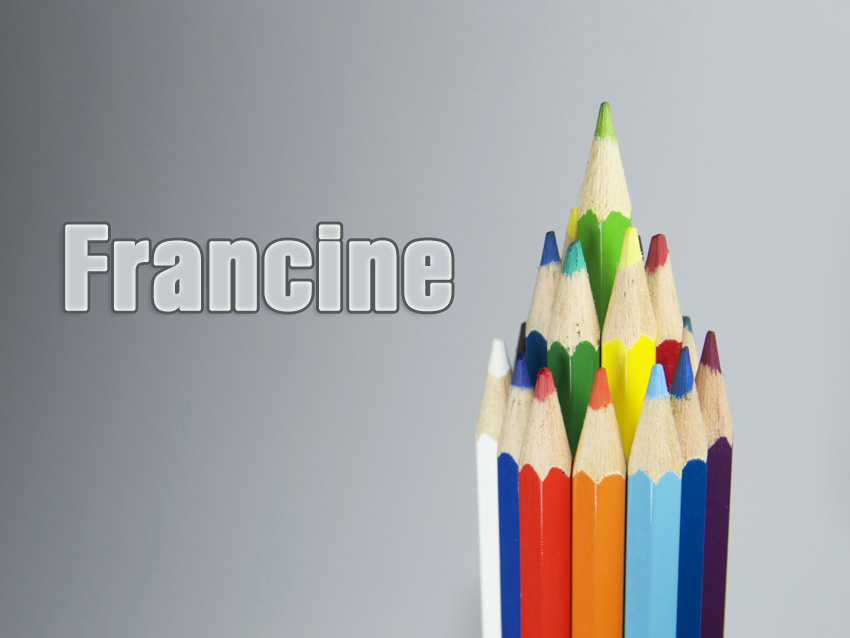 Pictures with names Francine Pictures with names Francine