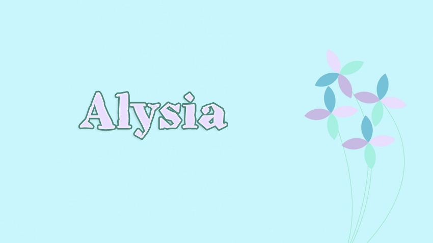 Pictures with names Alysia Pictures with names Alysia