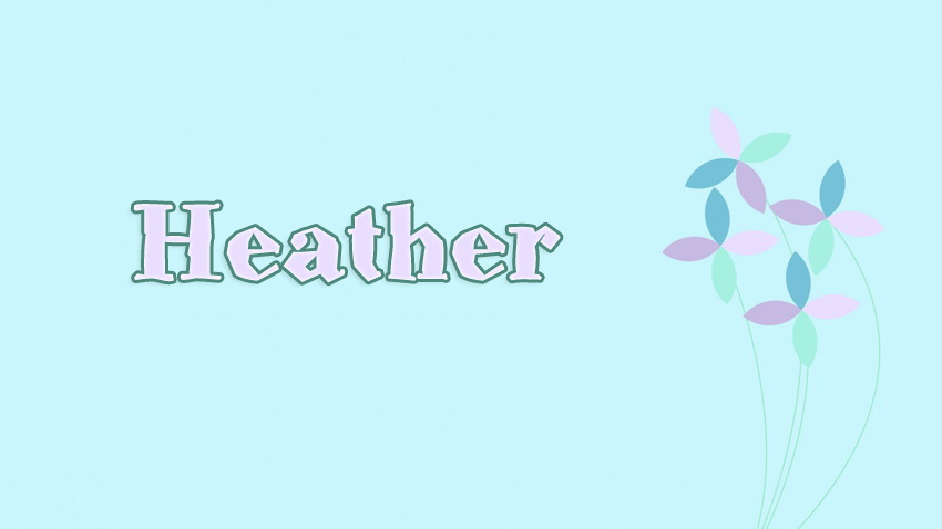 Pictures with names Heather Pictures with names Heather