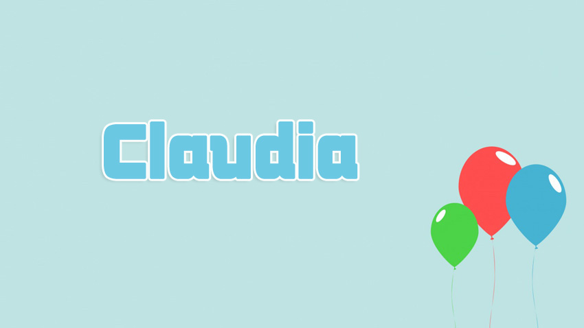 Pictures with names Claudia Pictures with names Claudia