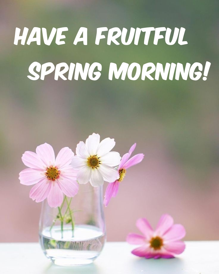 Pictures with names Good spring morning Pictures with names Good spring morning