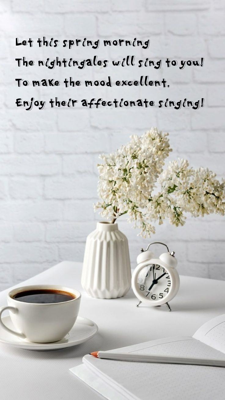 Pictures with names Good spring morning Pictures with names Good spring morning