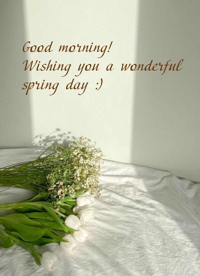 Pictures with names Good spring morning Pictures with names Good spring morning