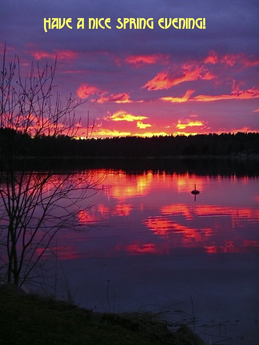 Pictures with names Good spring evening Pictures with names Good spring evening