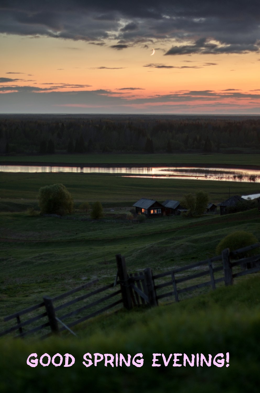 Pictures with names Good spring evening Pictures with names Good spring evening