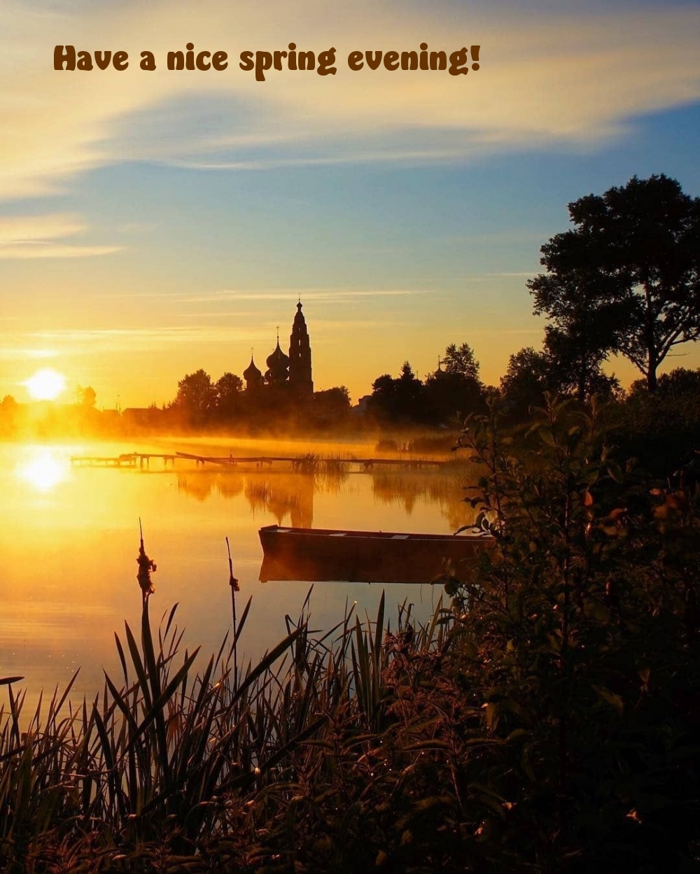 Pictures with names Good spring evening Pictures with names Good spring evening