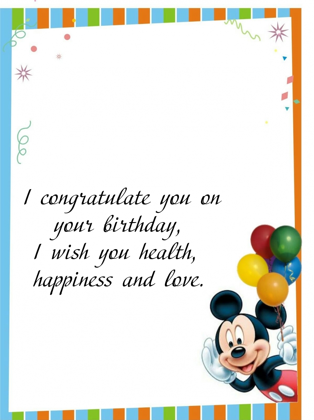 Pictures with names Happy Birthday! Pictures with names Happy Birthday!