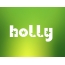 Images names Holly