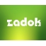 Images names Zadok