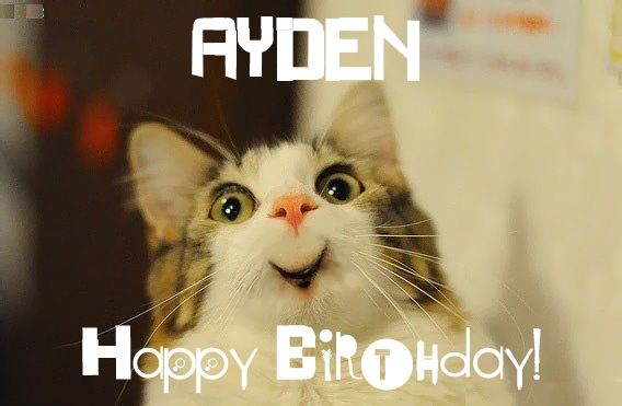 Happy Birthday Ayden