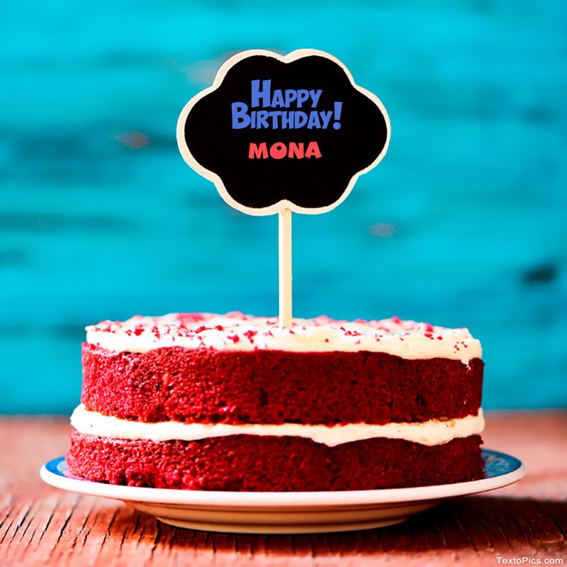 Download Happy Birthday card Mona free