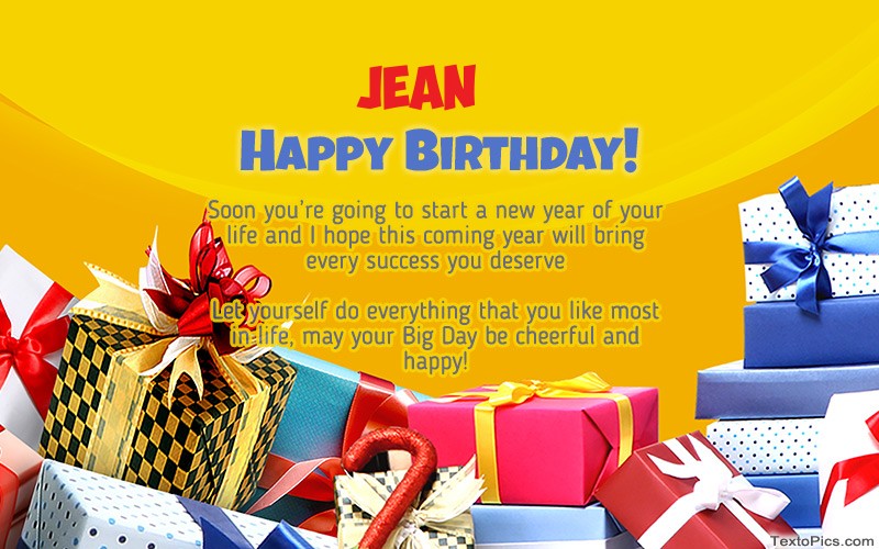 Happy Work Anniversary Jean