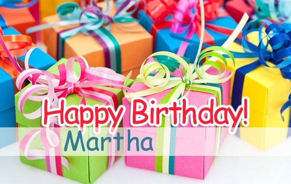 Happy Birthday Martha
