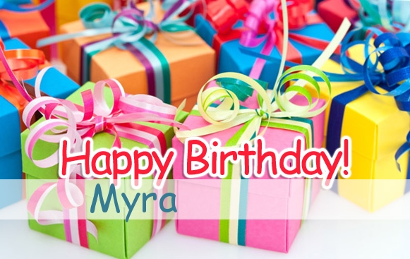 Happy Birthday Myra