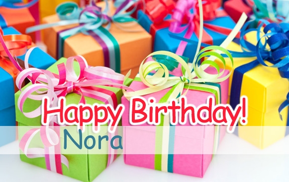 Happy Birthday Nora