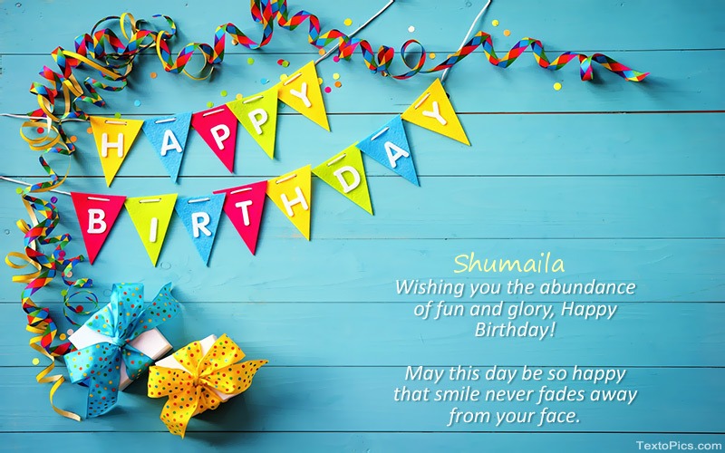 Happy Birthday pics for Shumaila