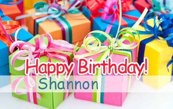 Happy Birthday Shannon