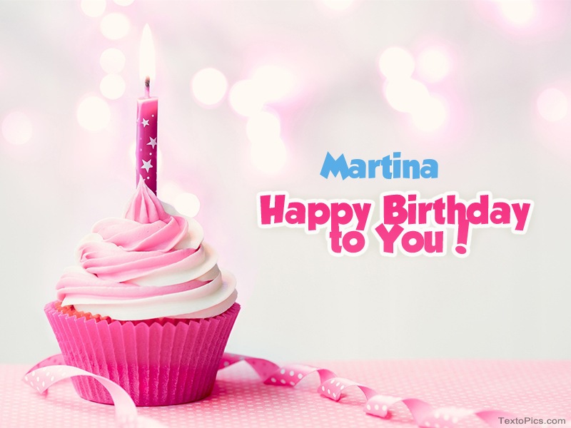 Martina - Happy Birthday images