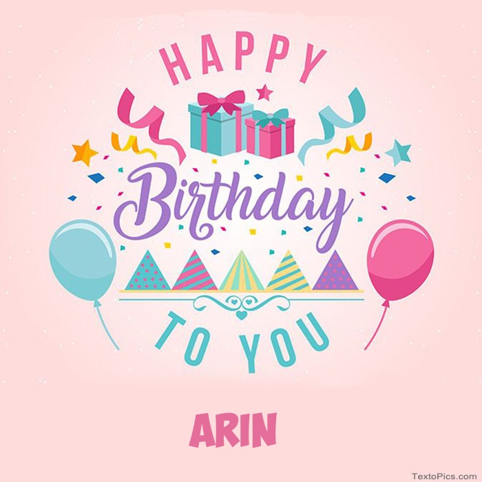 Arin - Happy Birthday pictures