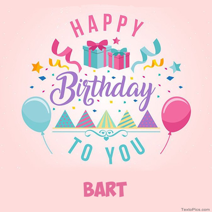 Bart - Happy Birthday pictures