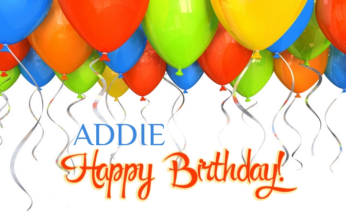 Birthday greetings ADDIE