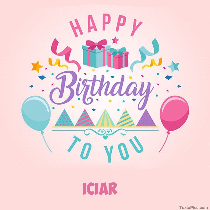 Iciar - Happy Birthday pictures