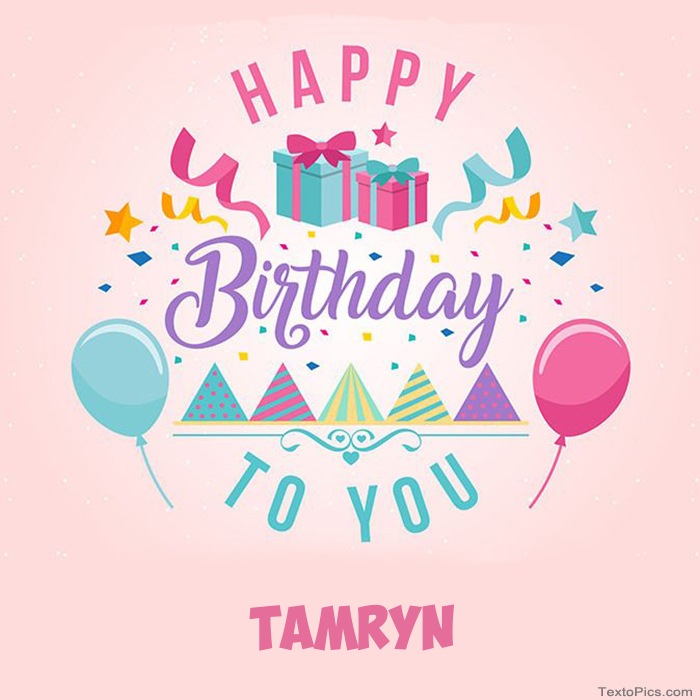 Tamryn - Happy Birthday pictures