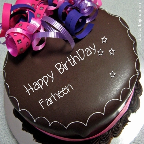 Happy Birthday Farheen