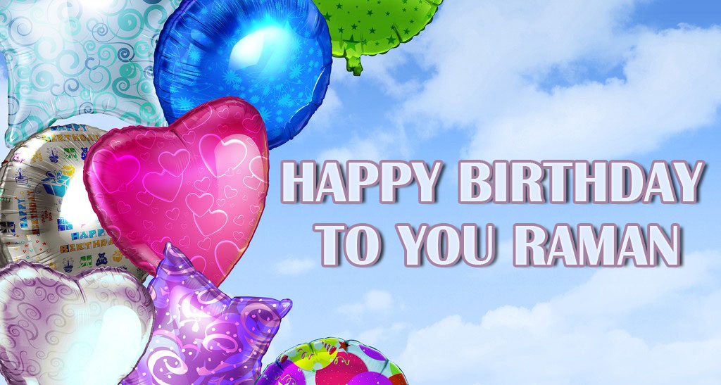 Happy Birthday Raman image.