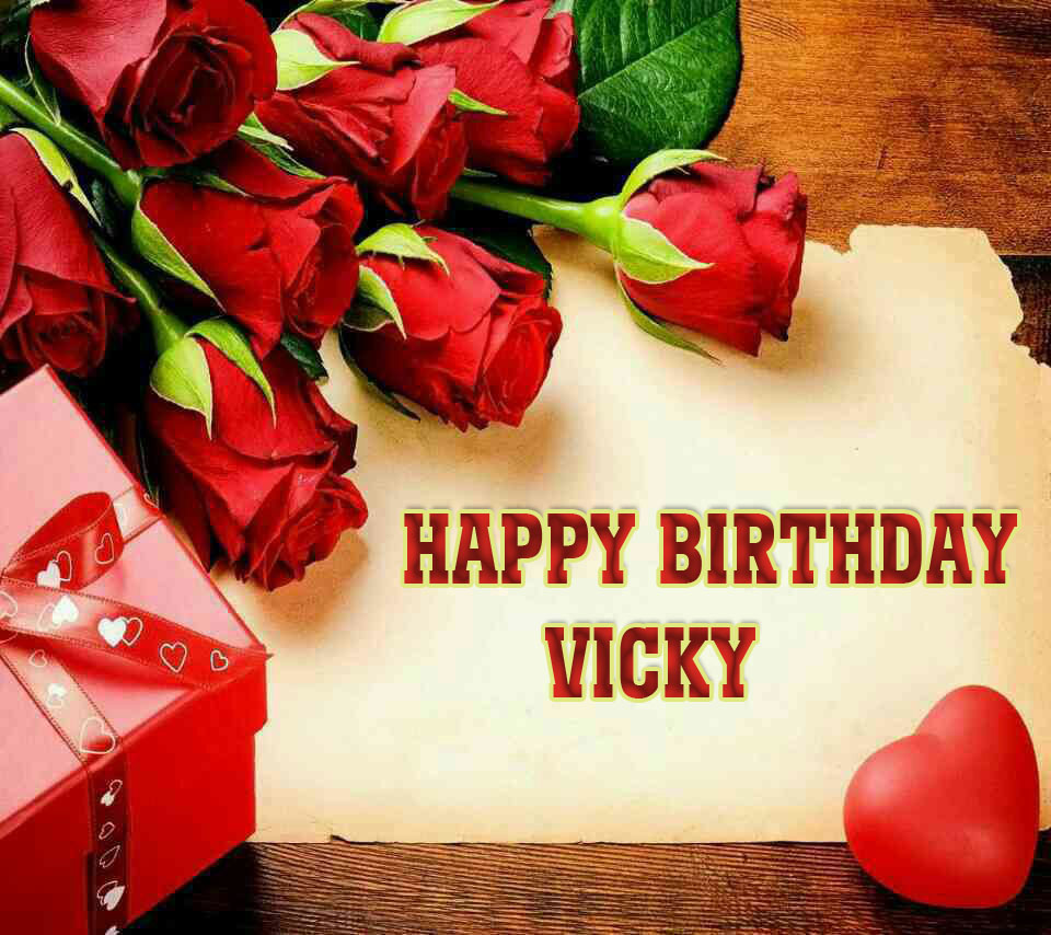 Happy Birthday Vicky image