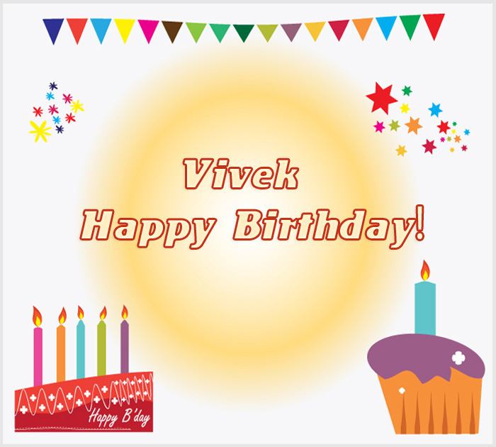 Vivek, Happy Birthday!
