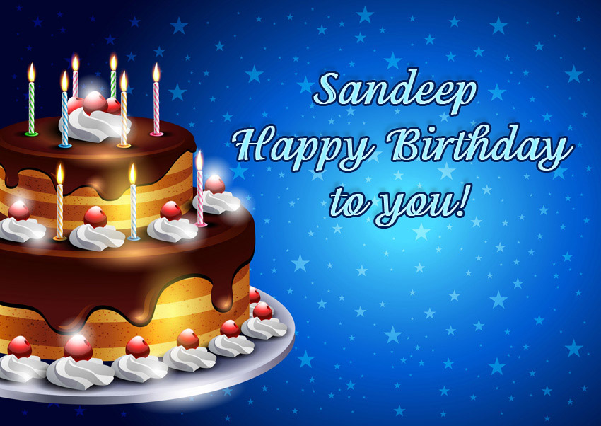 Sandeep Happy Birthday to you!