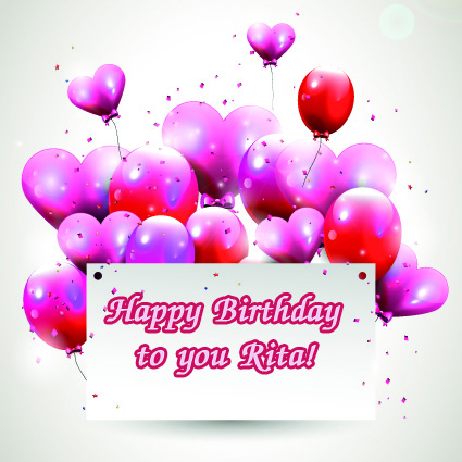 Rita Happy Birthday to you!