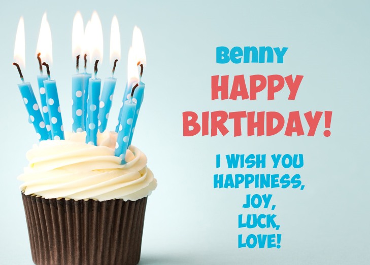 Happy Birthday Benny pictures congratulations.