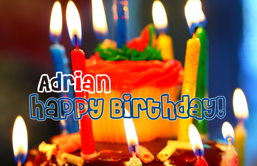 Happy Birthday Adrian image