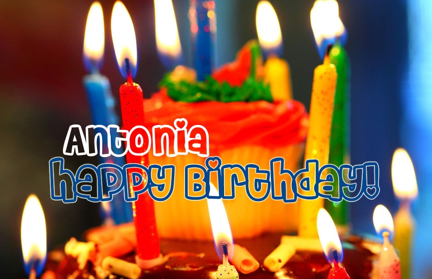 Happy Birthday Antonia image