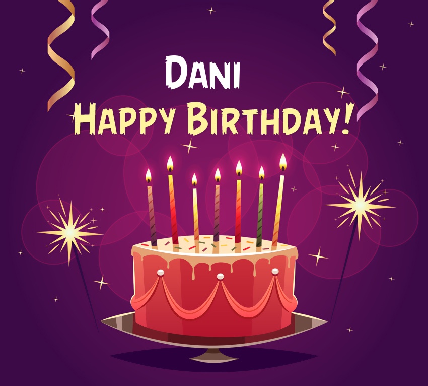 Happy Birthday Dani pictures congratulations. 