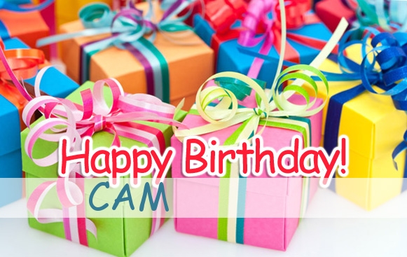 Happy Birthday Cam