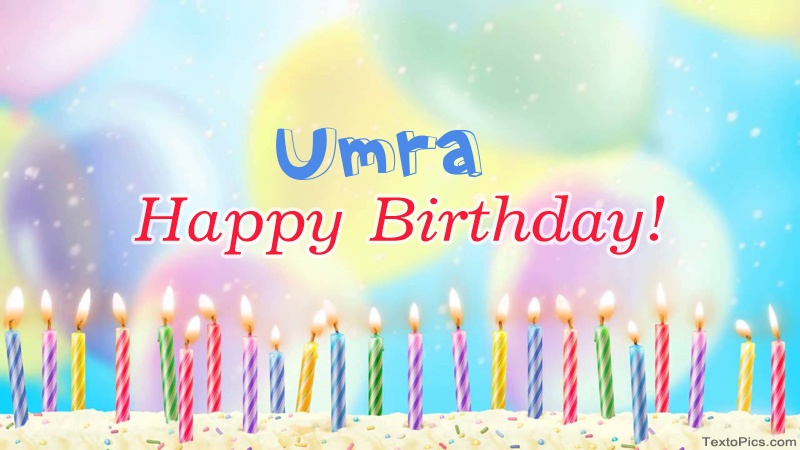 Cool congratulations for Happy Birthday of Umra
