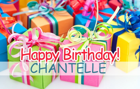 Happy Birthday Chantelle