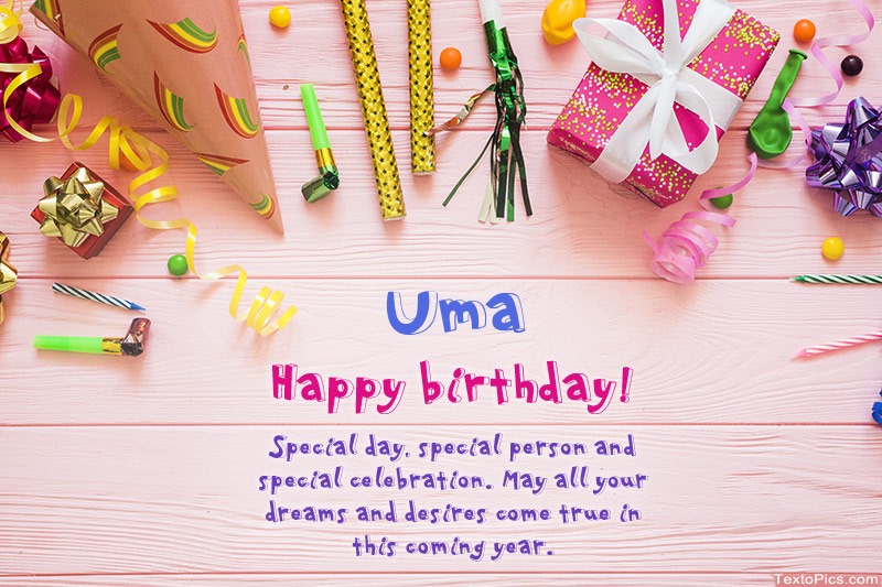 Happy Birthday Uma, Beautiful images